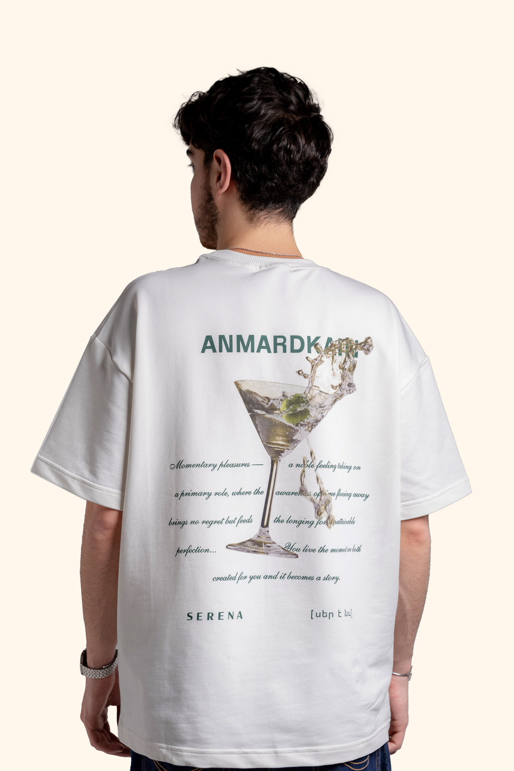 SER E NA T-SHIRT in CREAM