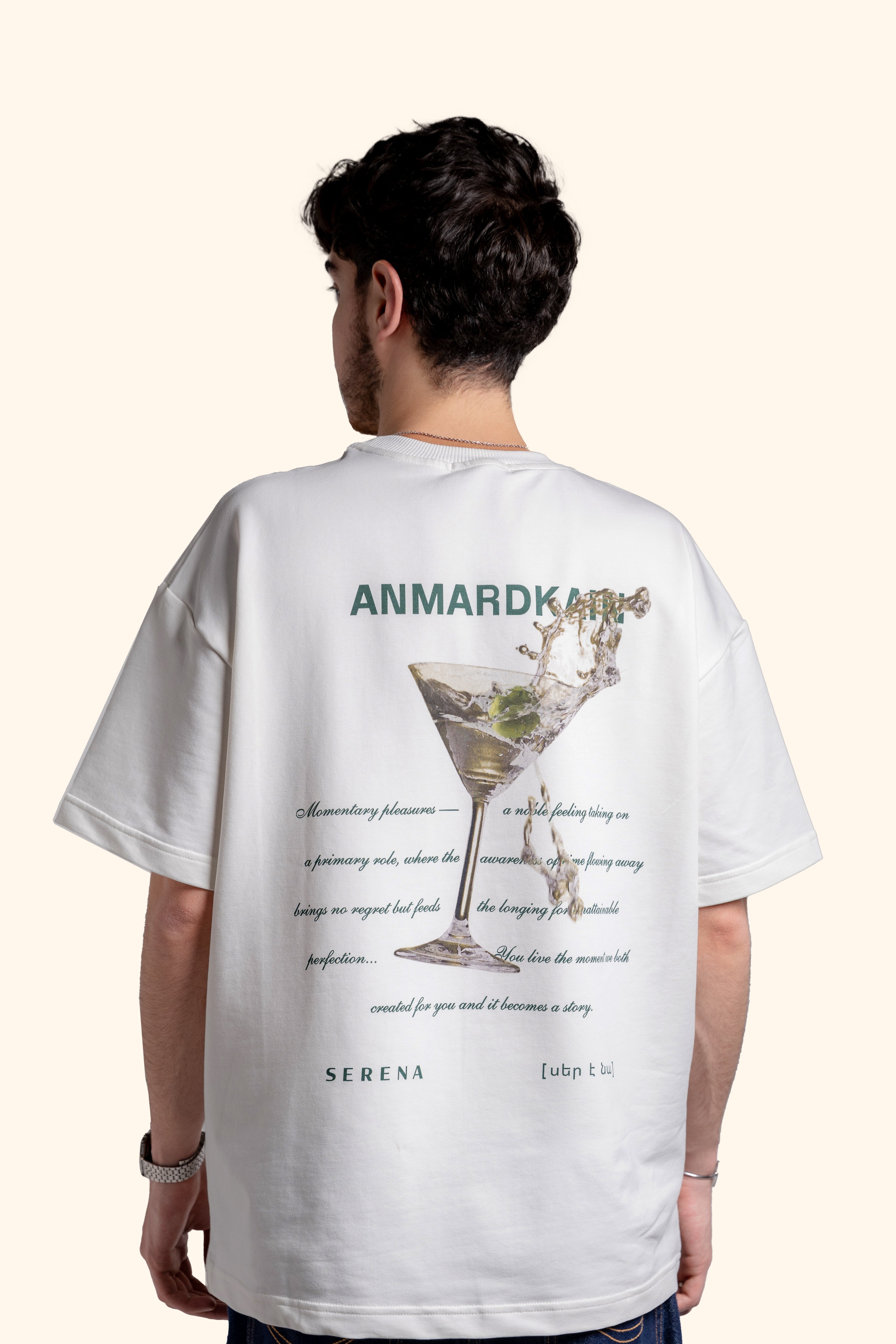 SER E NA T-SHIRT in CREAM