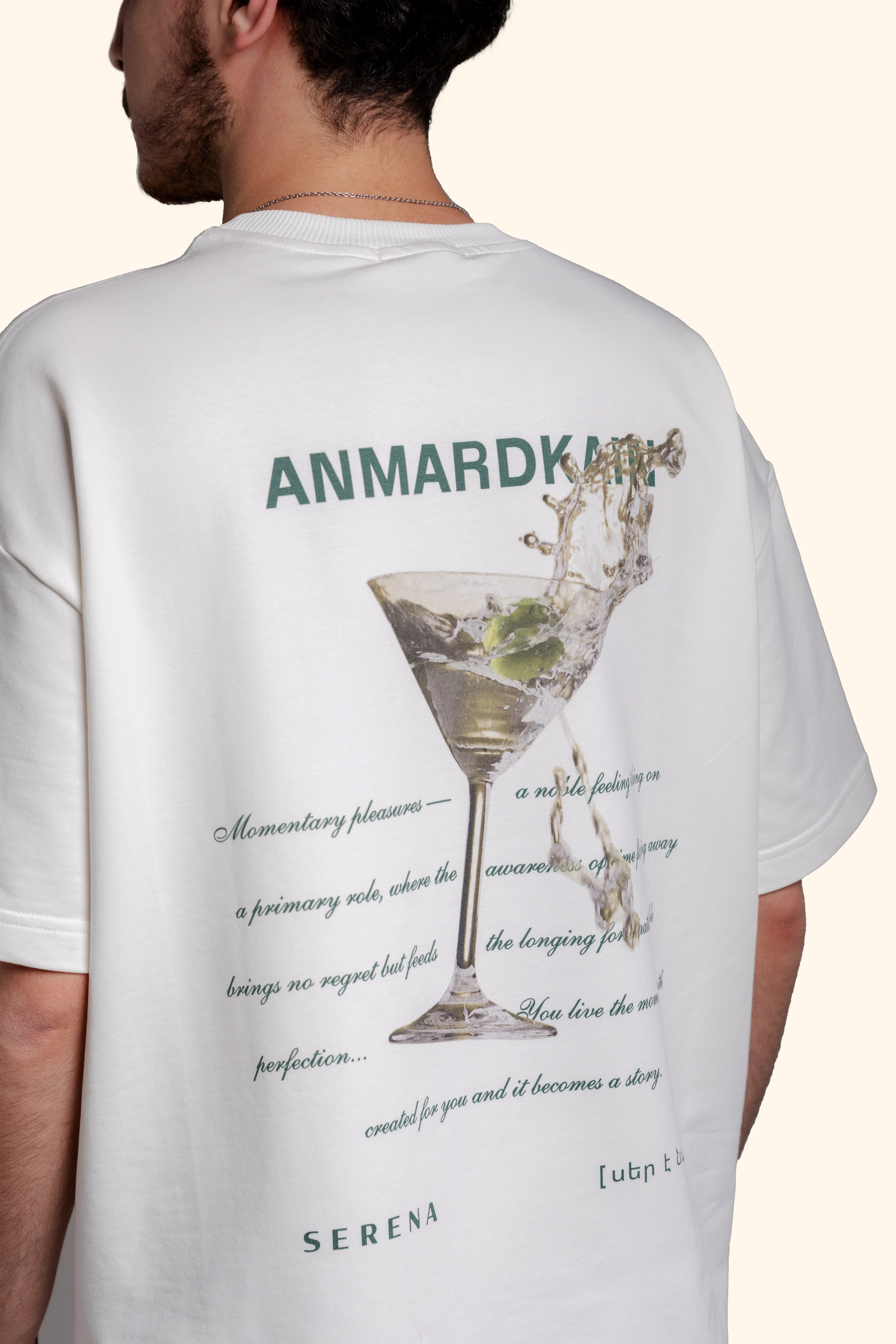 SER E NA T-SHIRT in CREAM